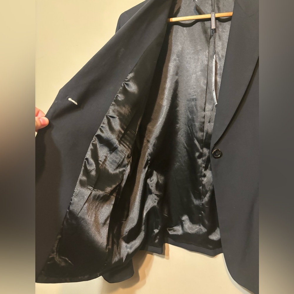 ELIE TAHARI NWT Virgin Wool Black Blazer - Picture 6 of 12